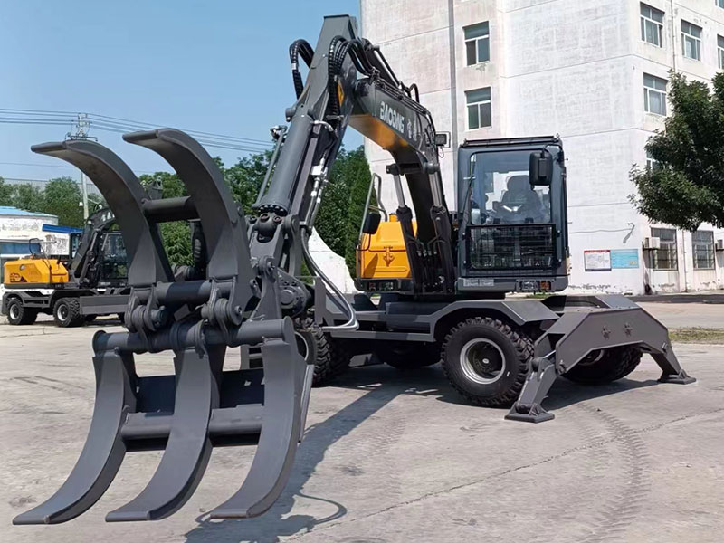 寶鼎抓木機(jī)贏得廣西客戶高度評價